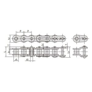 селскостопански ролкови вериги