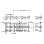 Прецизна верига с къси звена от серията