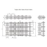 Прецизна верига с къси звена от серията