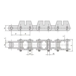 транспортна верига с приставки