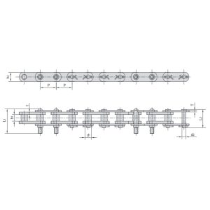 верига за машина за промиване на въглища