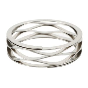 многозавита вълнова пружина с подложки на краищата