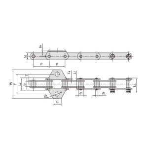 О-пръстен верига за селскостопански машини
