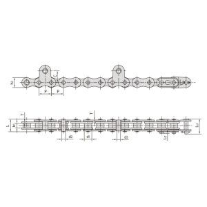 верига за комбайн за ориз