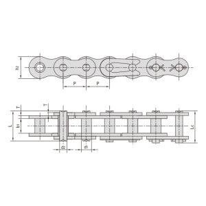 верига за повдигане без ролки