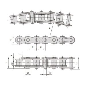 странична верига за носа