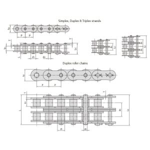 високоякостна верига с къси звена