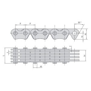 синхронизиране на безшумни вериги за автомобилен двигател