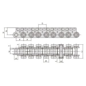 вериги за оборудване за производство на дървесни плоскости