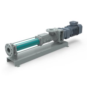 хоризонтална директно свързана винтова помпа