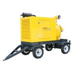 мобилна дизелова помпа за отпадни води