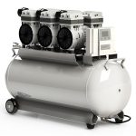 зъбен електрически безмаслен въздушен компресор