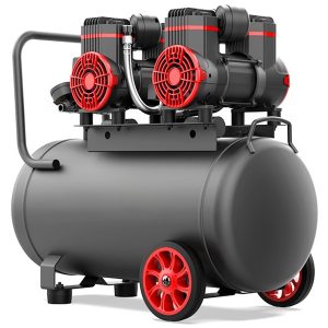 двуглав безмаслен въздушен компресор