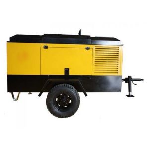 мобилен дизелов винтов въздушен компресор