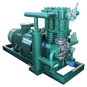 Компресор за разтоварване на камиони с втечнен нефтен газ