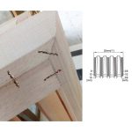 пневматичен степлер за средни корони