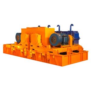 двойна валцова трошачка за производство на пясък