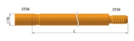 ST58-D76-ST58 сондажна тръба
